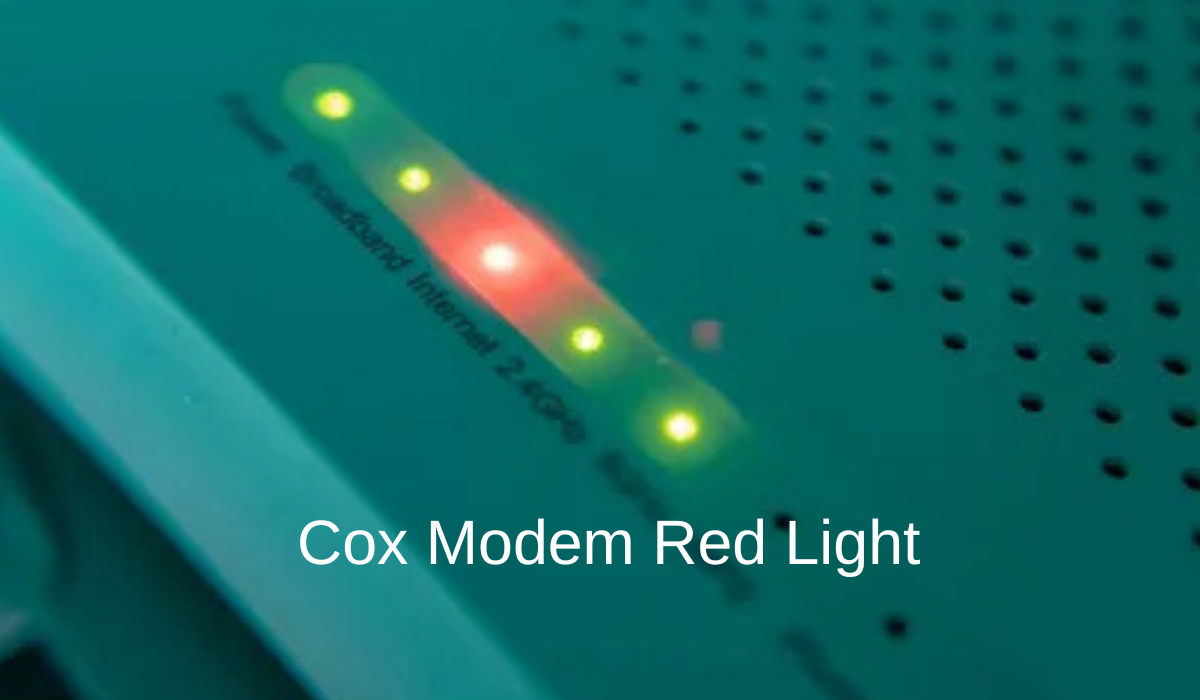 Cox Modem Red Light: Comprehensive Guide to Fixing Wi-Fi Issues